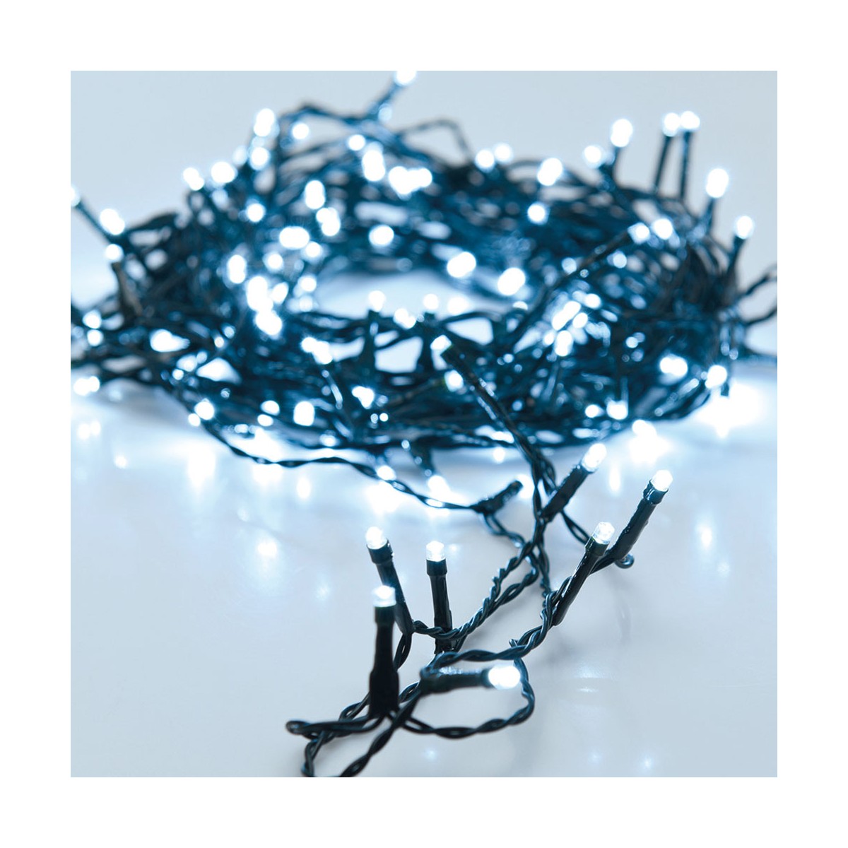 LED-lichtkrans Wit (37 m)